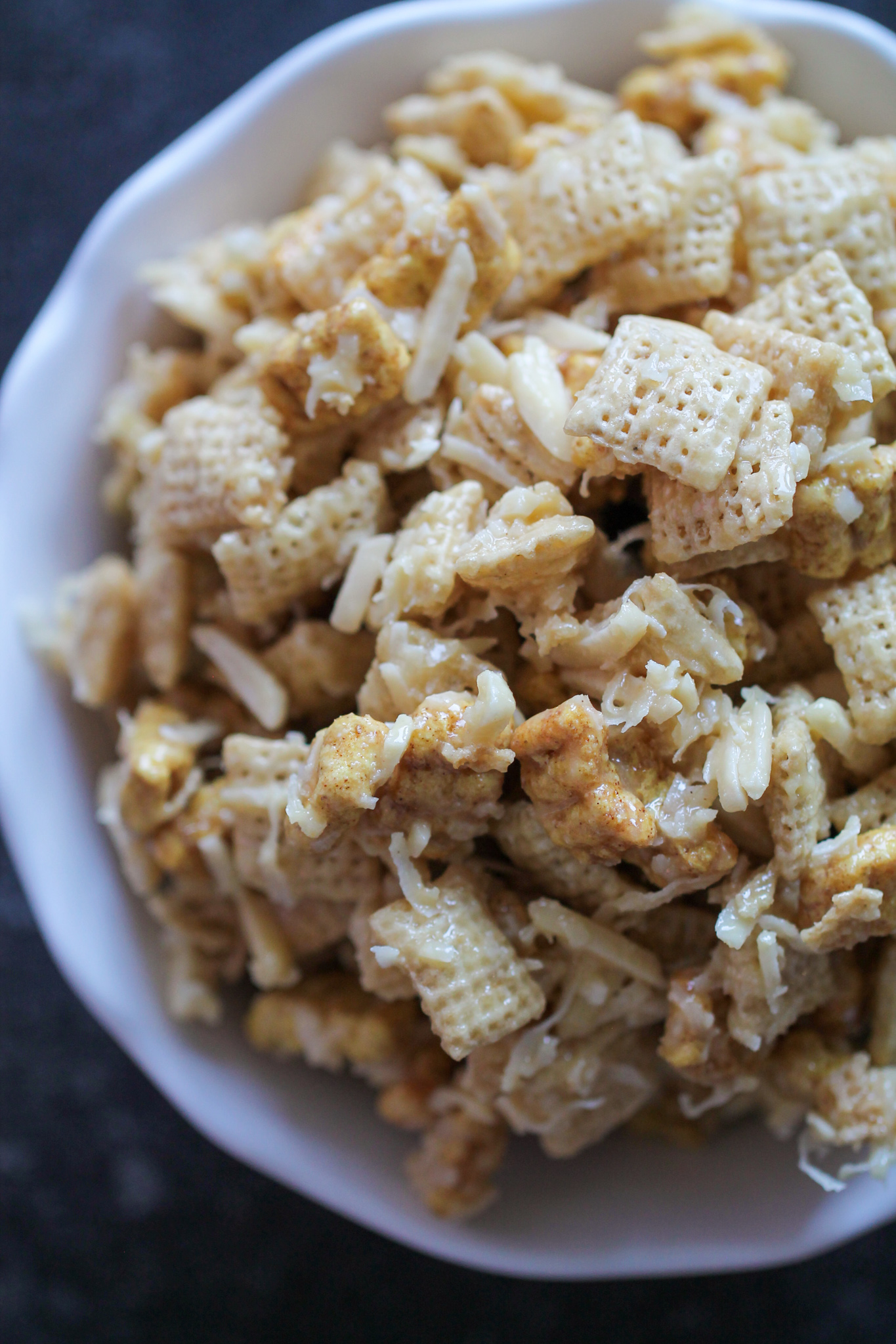 Sticky Protein Chex Mix Macro Friendly Food