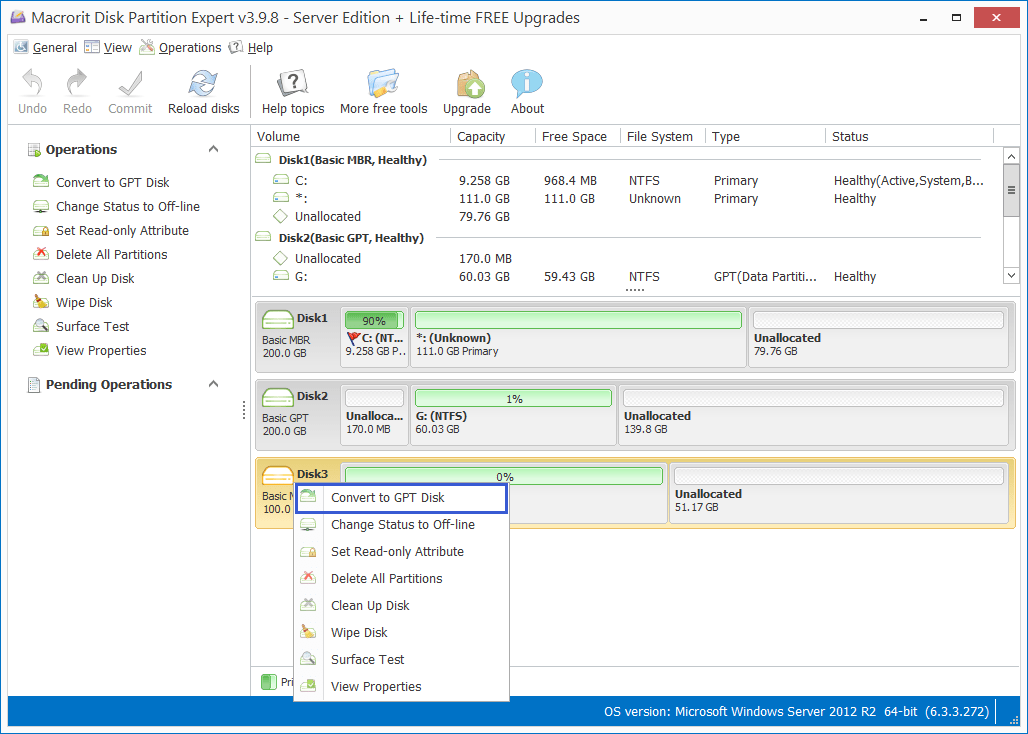 GPT Partition Manager SoftwareMacrorit Partition Expert