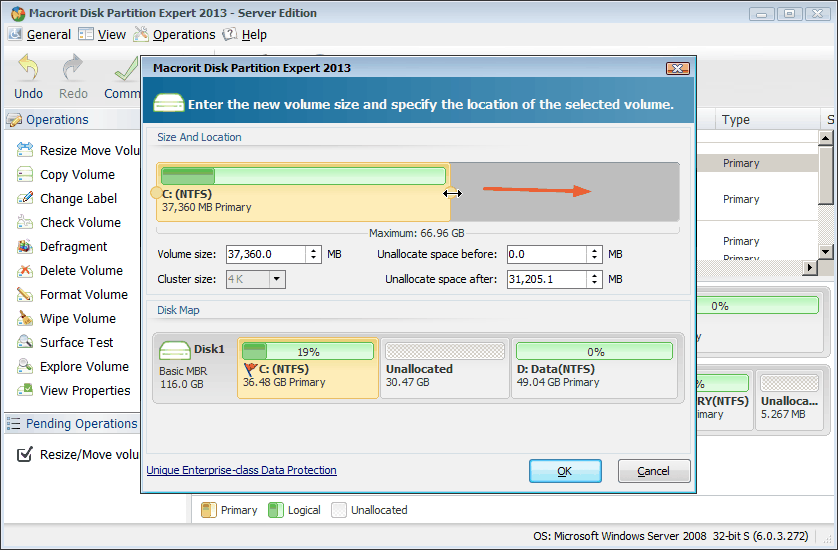 [Solved] Extend Volume Greyed Out problem on Windows OS