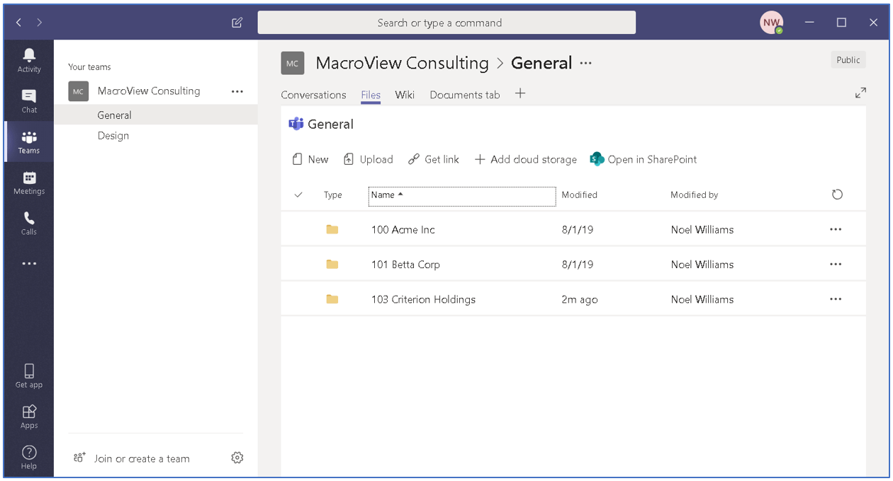 Managing Documents and Emails with Microsoft Teams