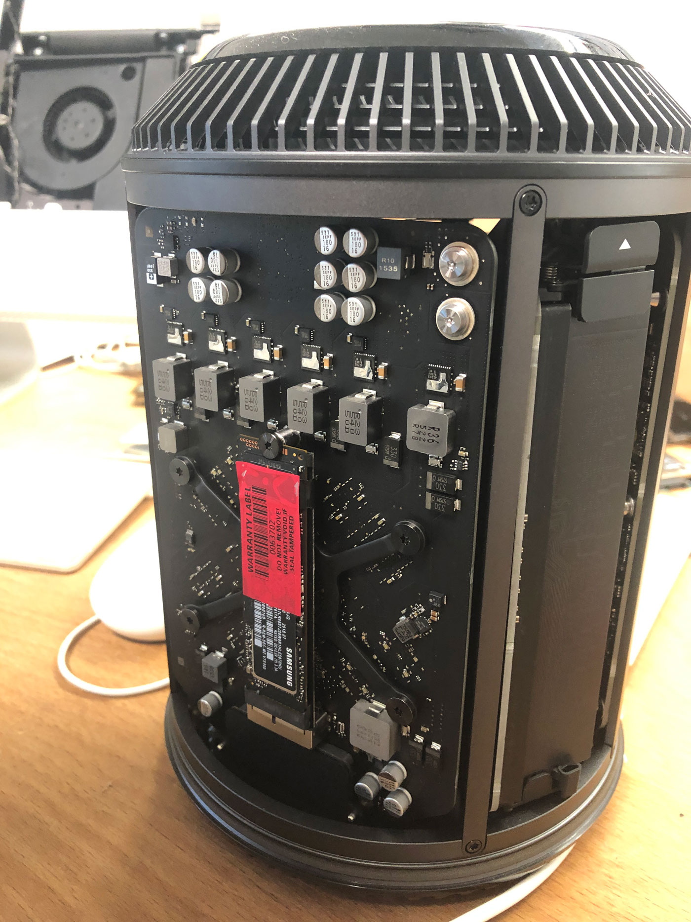 Samsung NVM Express SSD Upgrade ab Mac Pro Late 2013 6,1 A1481