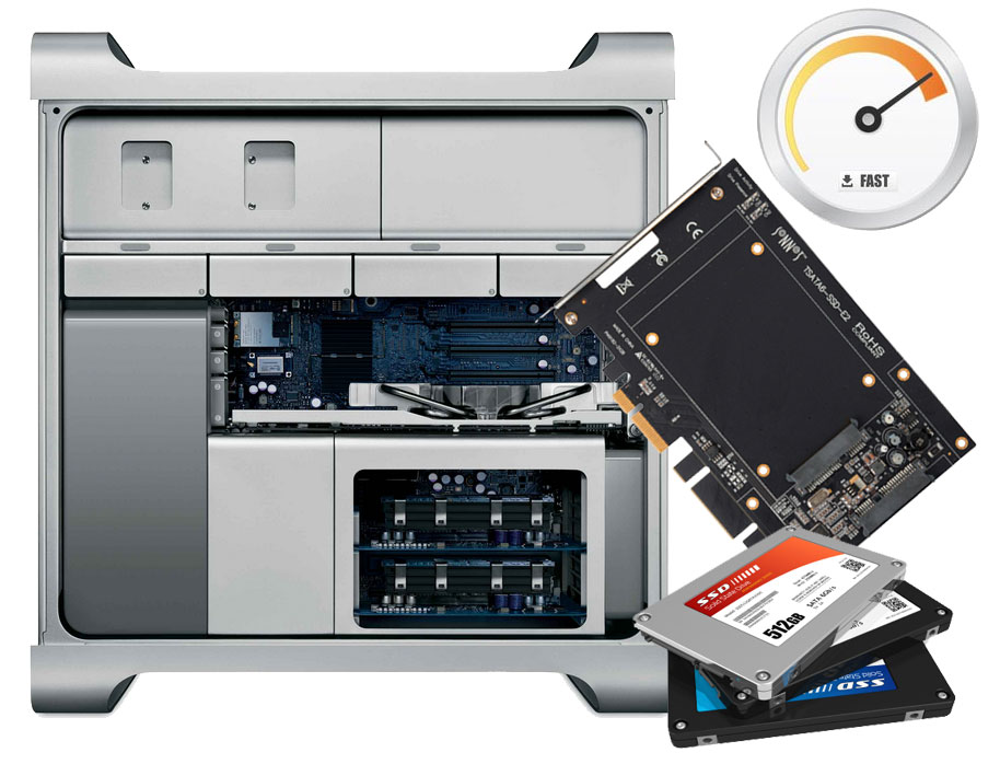 SSD Upgrade ab Mac Pro 3,1 Early 2008 A1289
