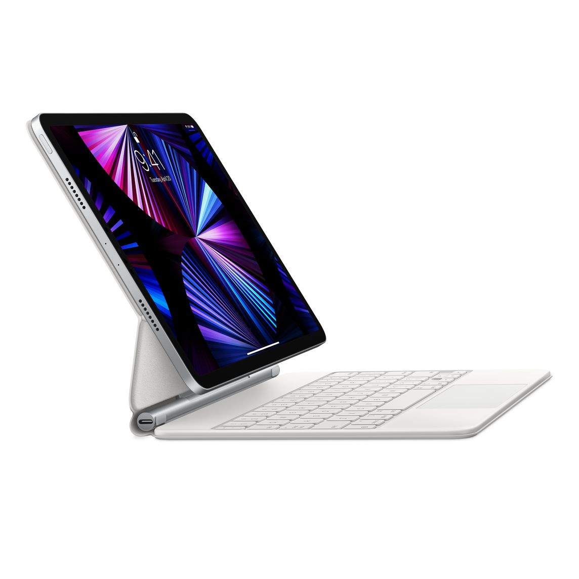 Magic Keyboard Folio for iPad Pro 11 inch & iPad Air 4 / 5 (White Color