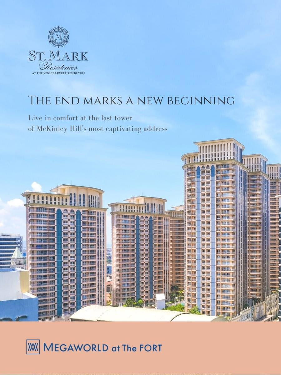 Live in comfort at St. Mark Residences at The Venice Luxury Residences Mactan Newtown