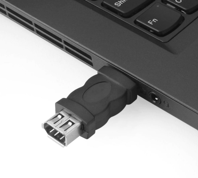 Firewire IEEE 1394 6 Pin Female naar USB 2.0 Type A MacTurn