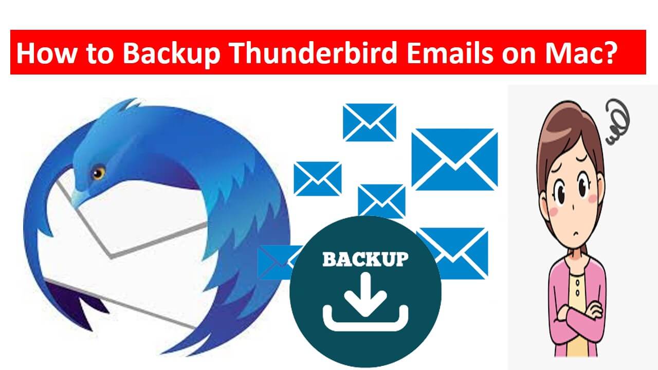 Backup Thunderbird Emails along with Attachments on Mac