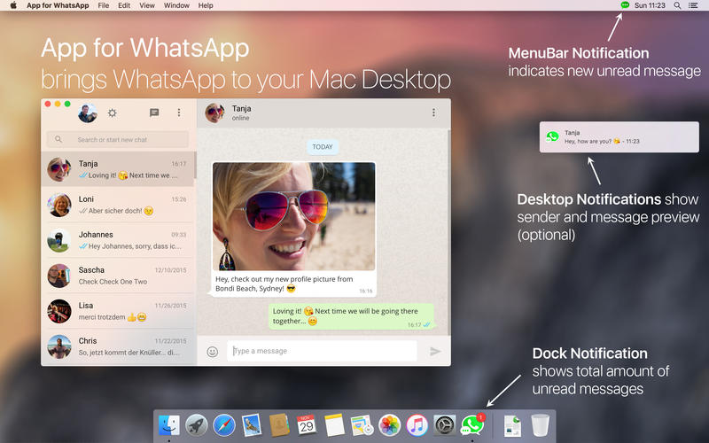 App for WhatsApp 3.0 скачать Mac OS App for WhatsApp 3.0 скачать Mac OS