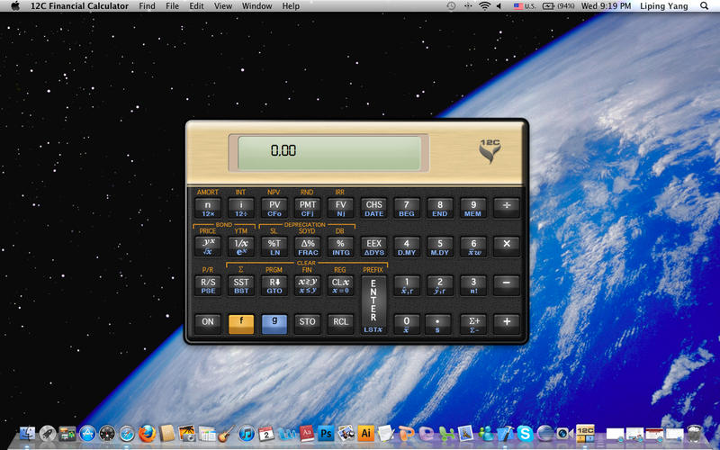 12C Financial Calculator 2.4 скачать macOS
