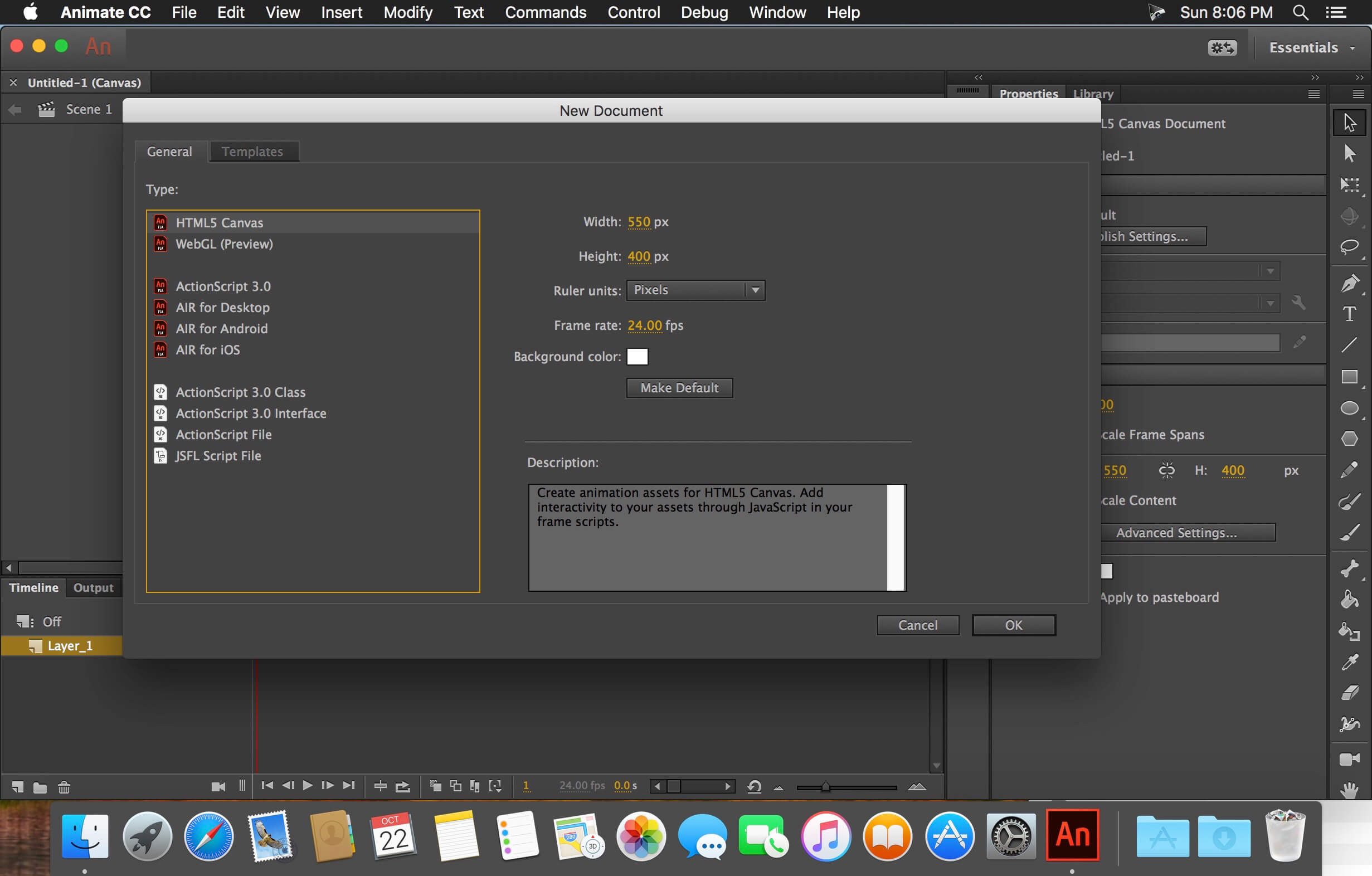 Adobe Animate CC 2018 v18.0 скачать macOS