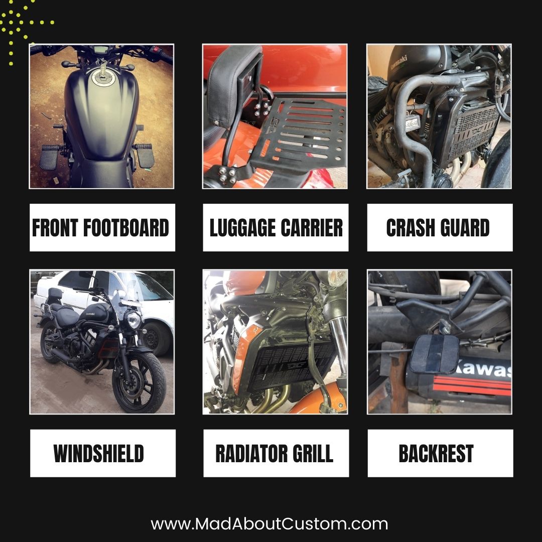 Kawasaki Vulcan Front Footboard Sports » Mad About Custom