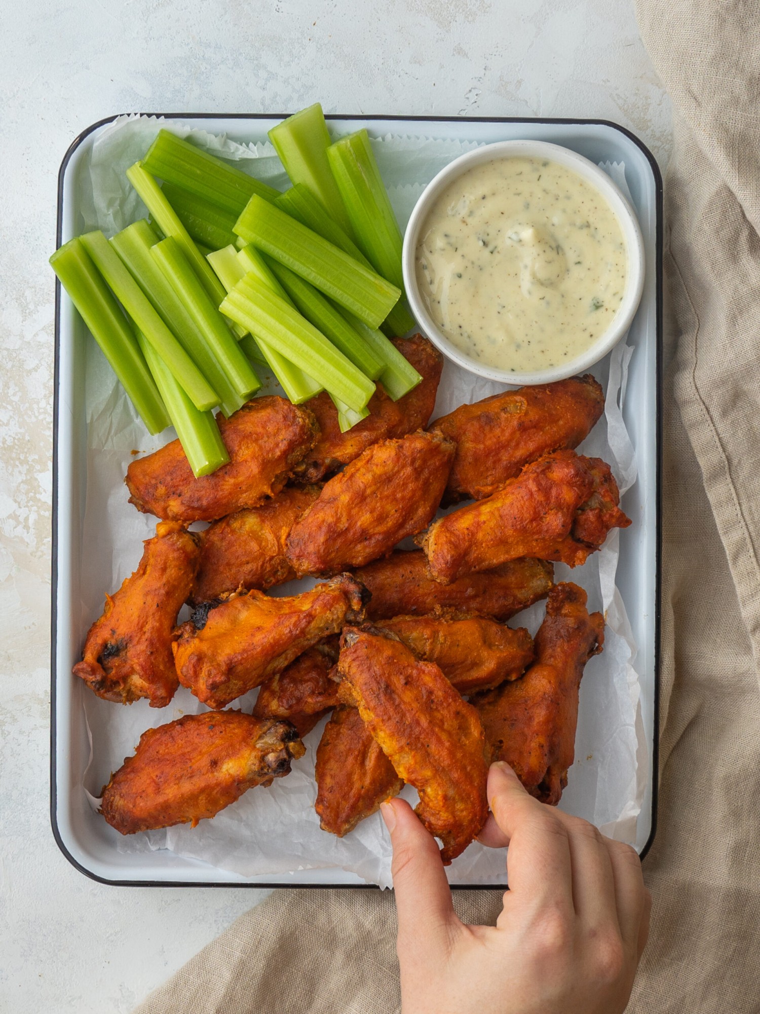 Carolina Gold BBQ Chicken Wings
