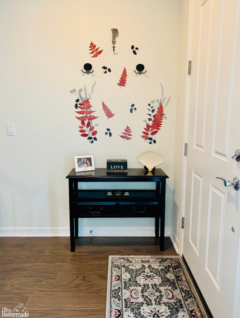 DIY Entryway Feature Wall