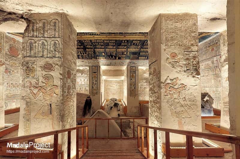 KV9 (Tomb of Ramesses V and Ramesses VI) Madain Project (en)