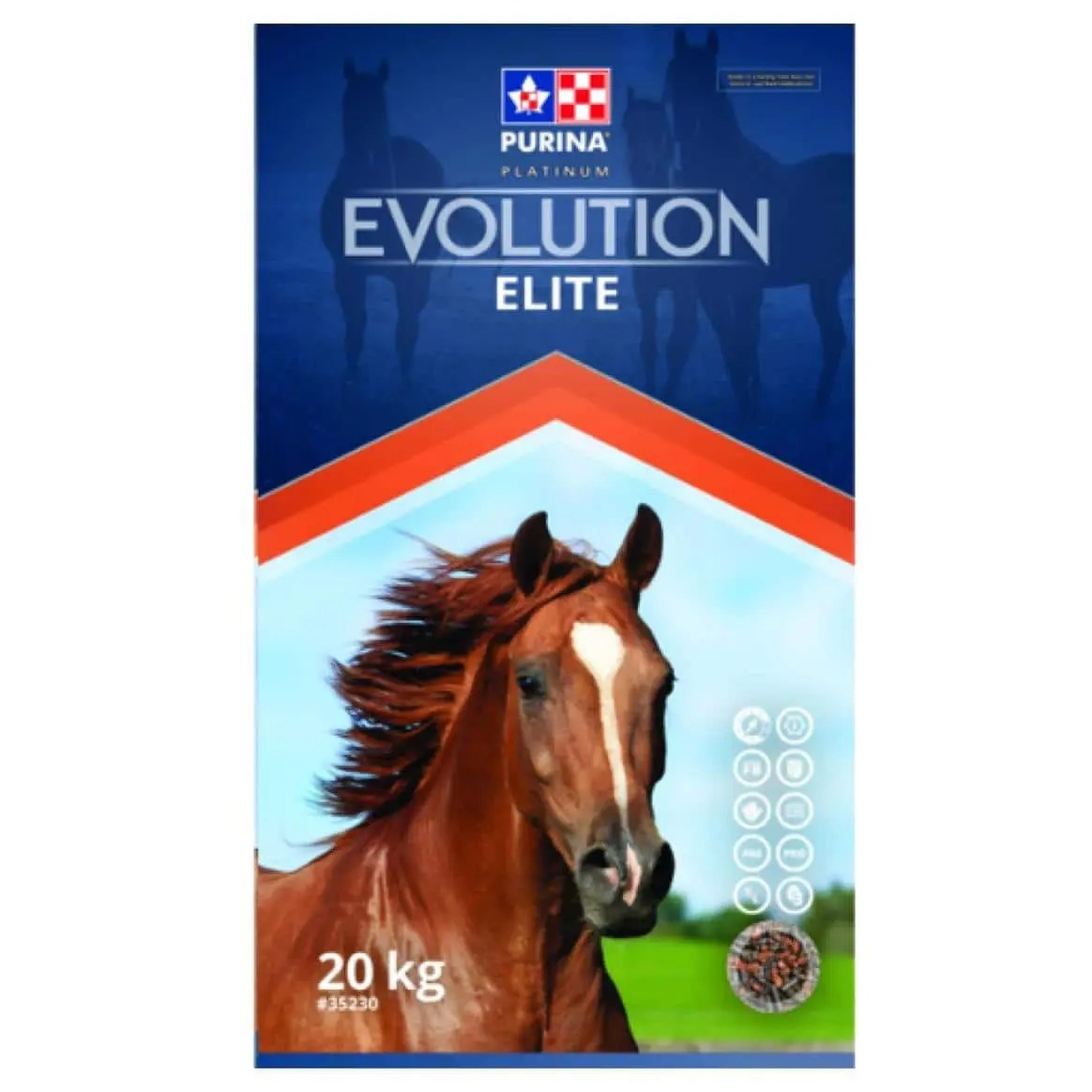 Evolution Elite (Purina) Equine Nutrition Analysis Feed Bank