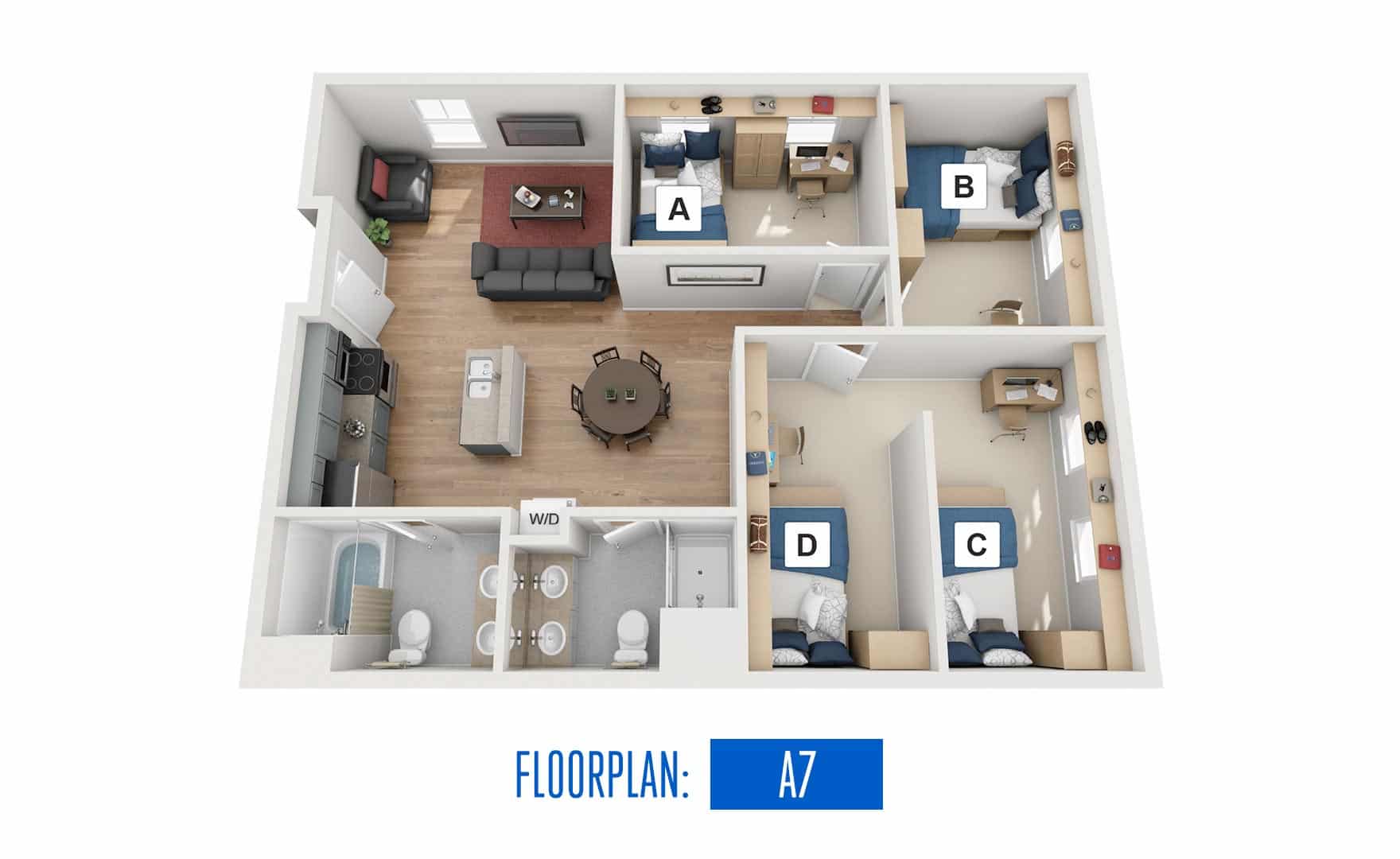 20+ Different Floorplans Madbury Commons, Durham NH