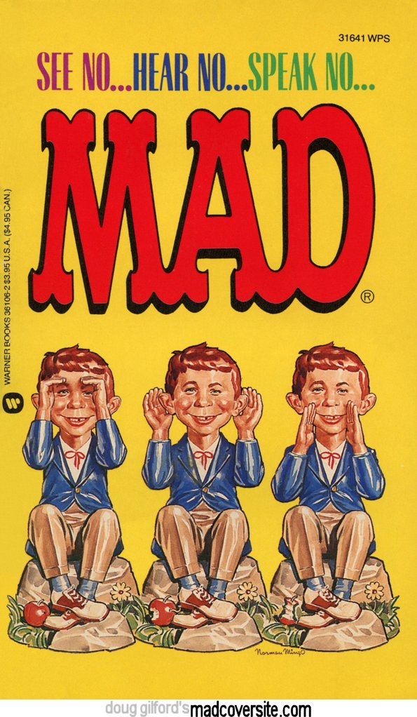 Doug Gilford's Mad Cover Site Mad Paperback 86 See No...Hear No