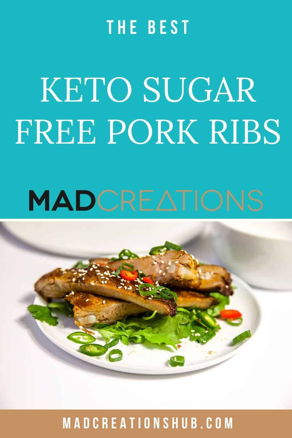 Sugar Free Pork Ribs Asian Keto Style Mad Creations Hub