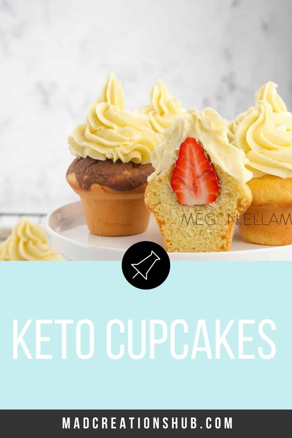 Keto Cupcakes only 2g Net Carbs Mad Creations Hub