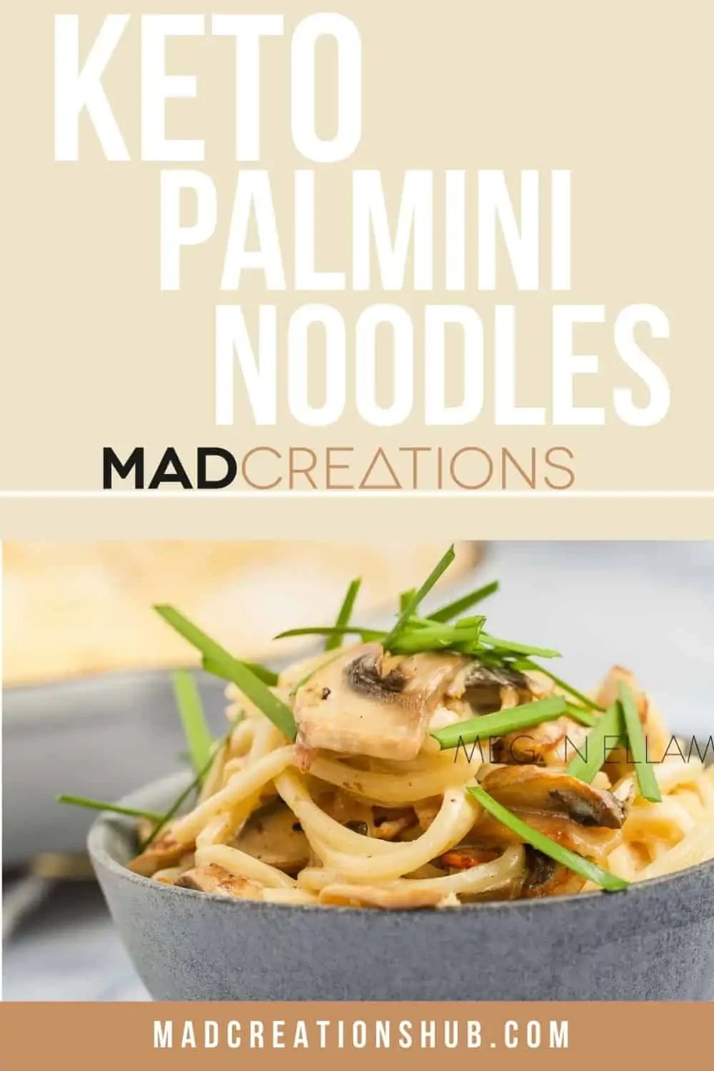Palmini Noodles Keto Carbonara Mad Creations Hub