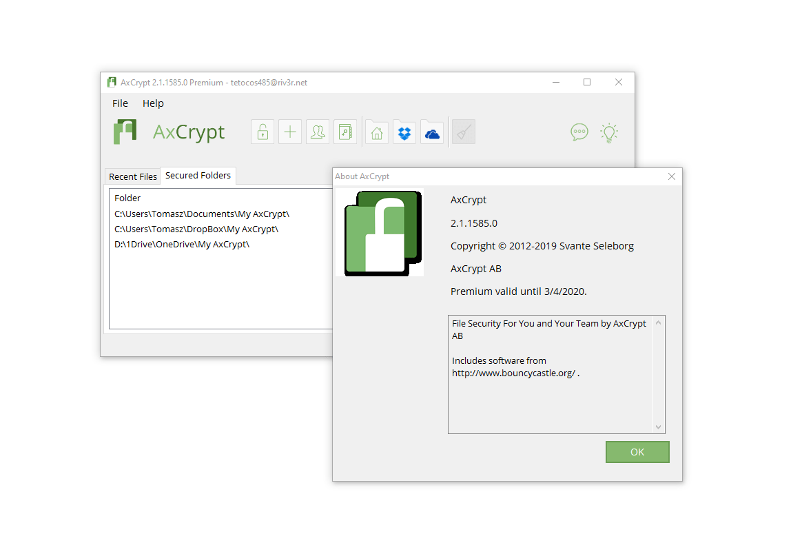AxCrypt 2.1.1580.0 Download