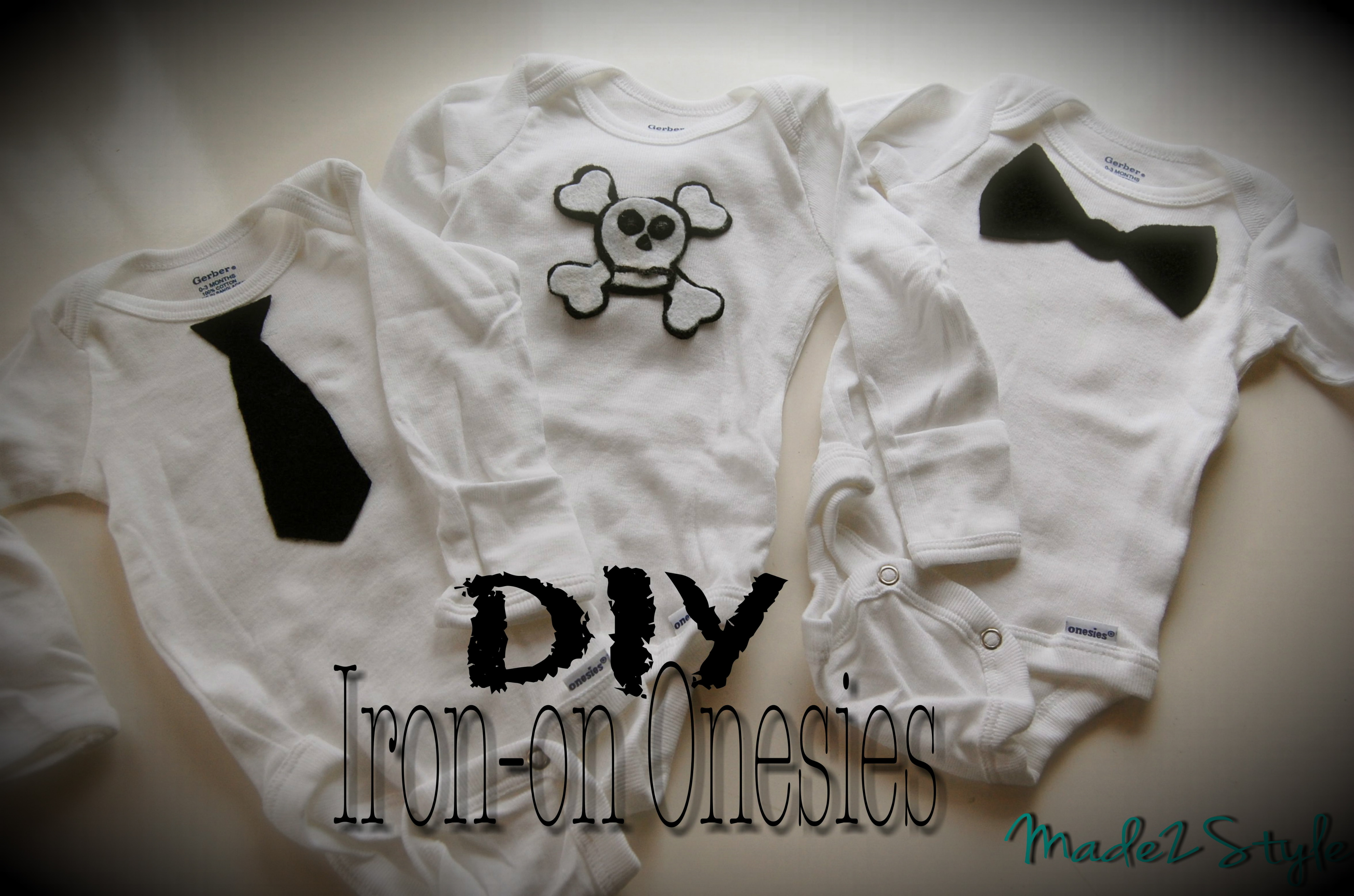 DIY Ironon Onesies