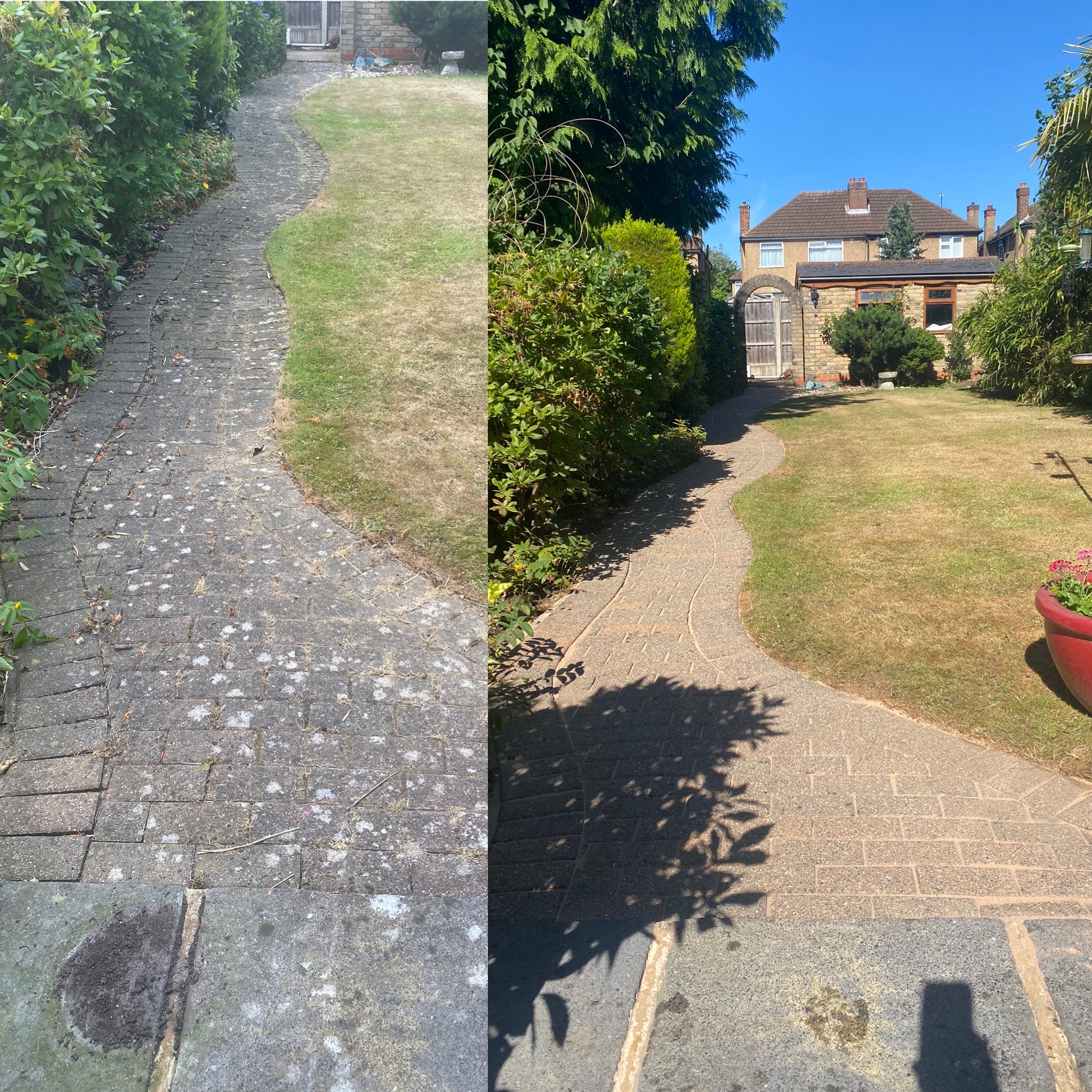 Patio and Driveway Cleaning Service from Made4Pressure