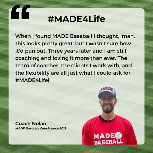Apply to be a MADE Baseball coach