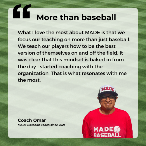 Apply to be a MADE Baseball coach