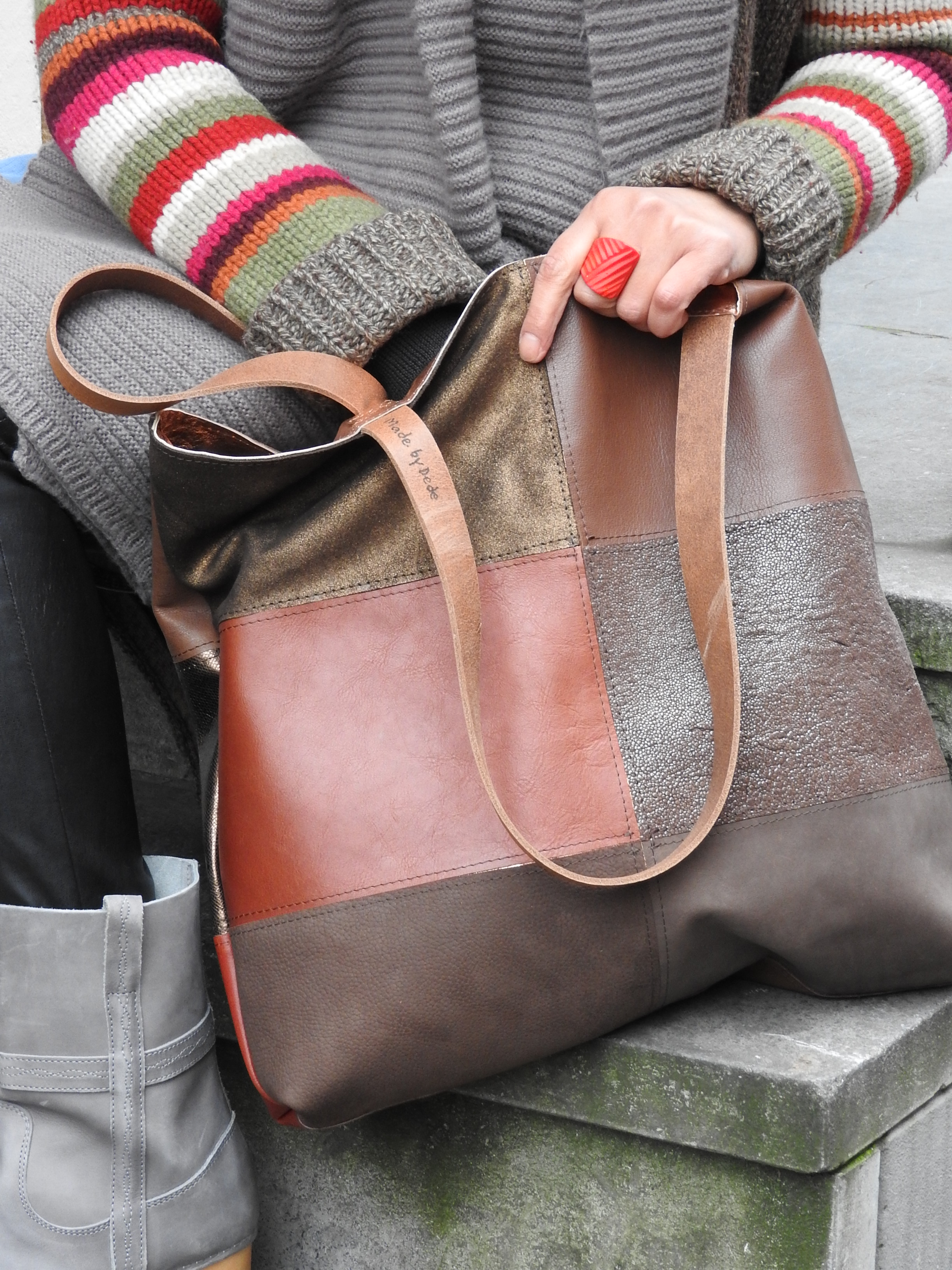 MadebyDede Unique handmade leather bags