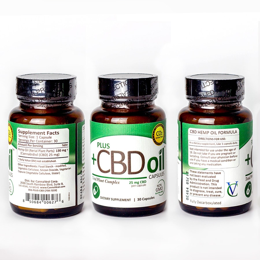 Buy Hemp Oil Capsules Online 25mg