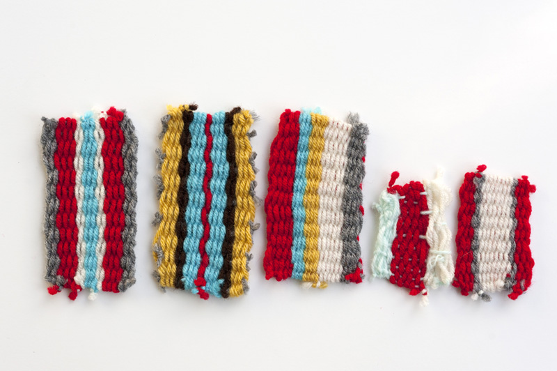 Weaving Tutorial for Beginners and Kids with Cardboard and Yarn Made