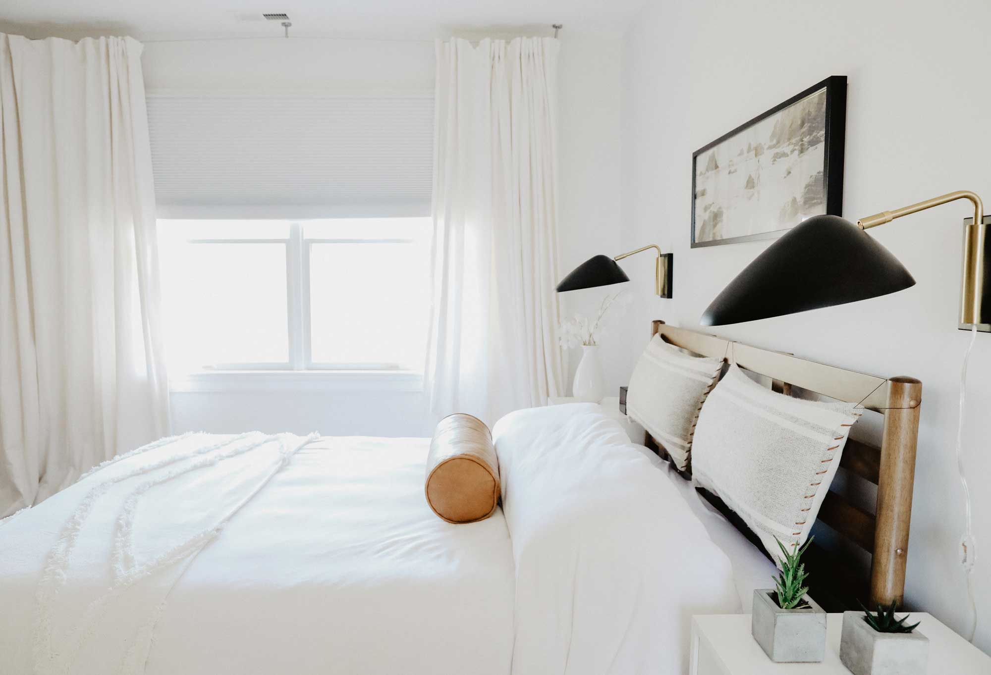 How to Dress Up a Headboard Made by Patchi