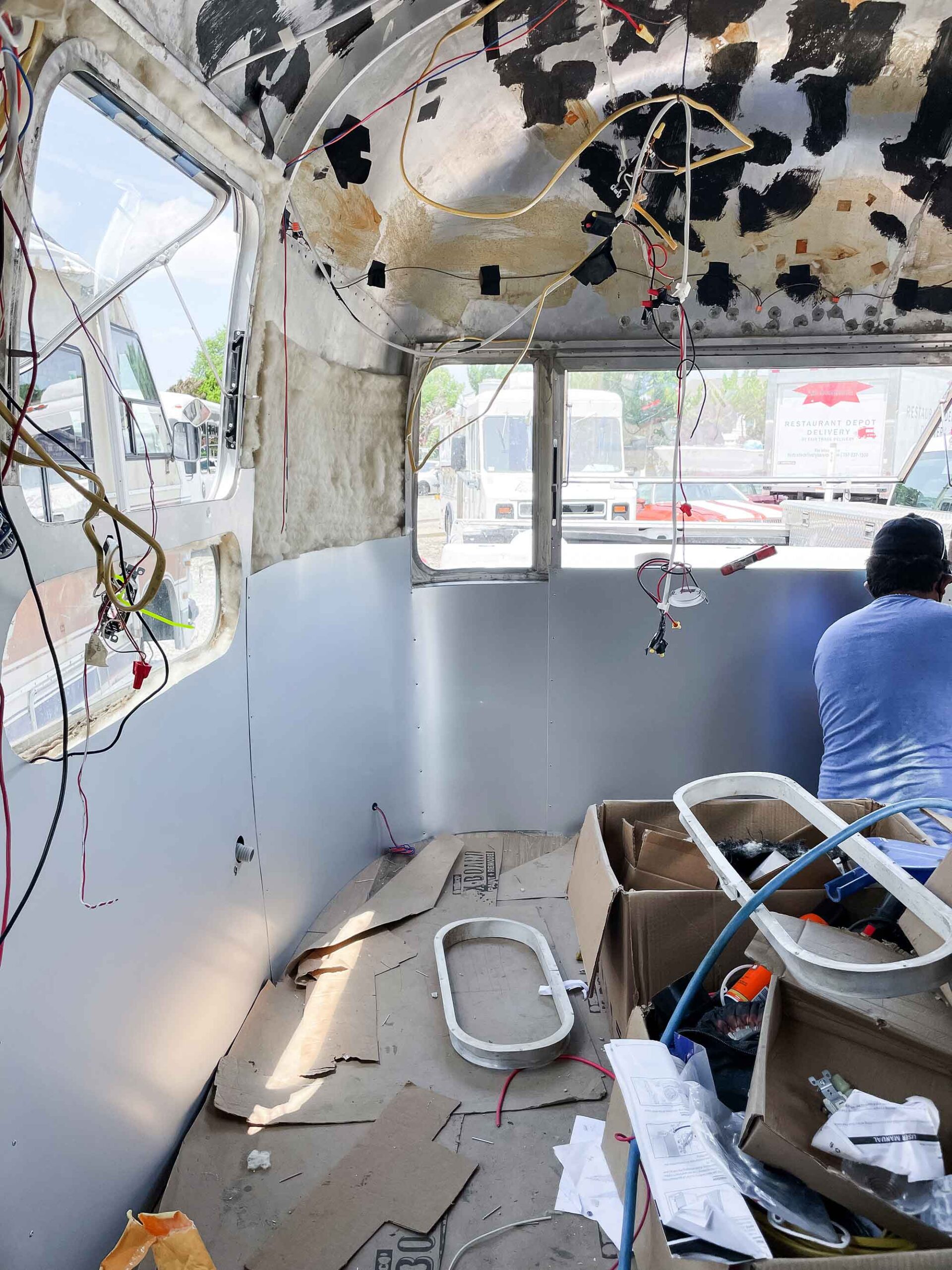 Airstream Interior Skins Made by Patchi