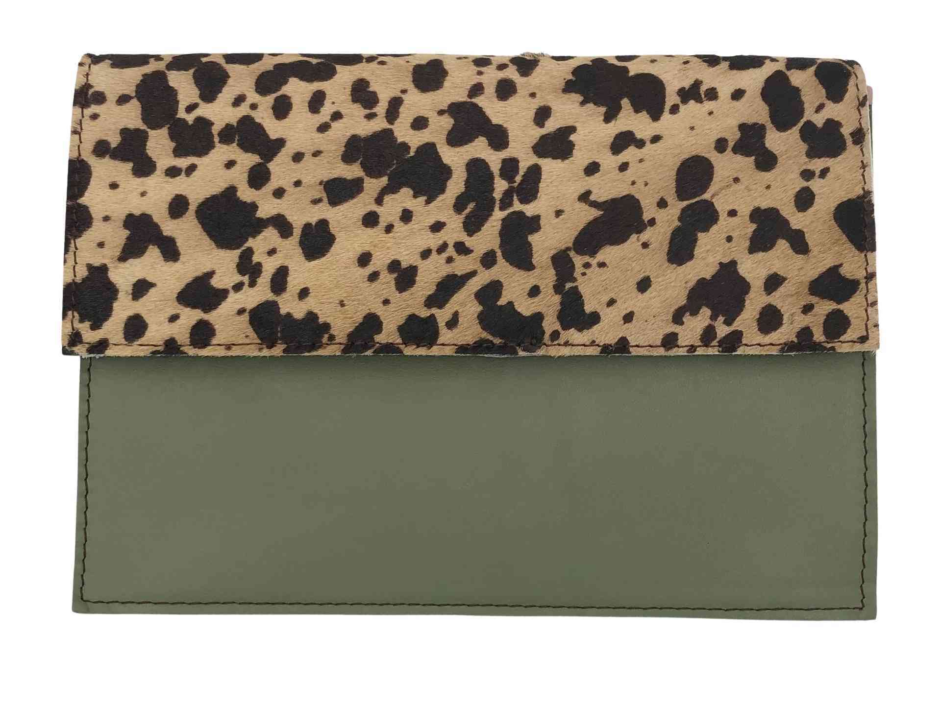 Taske Armygrøn Ko mønster Made By Smiles