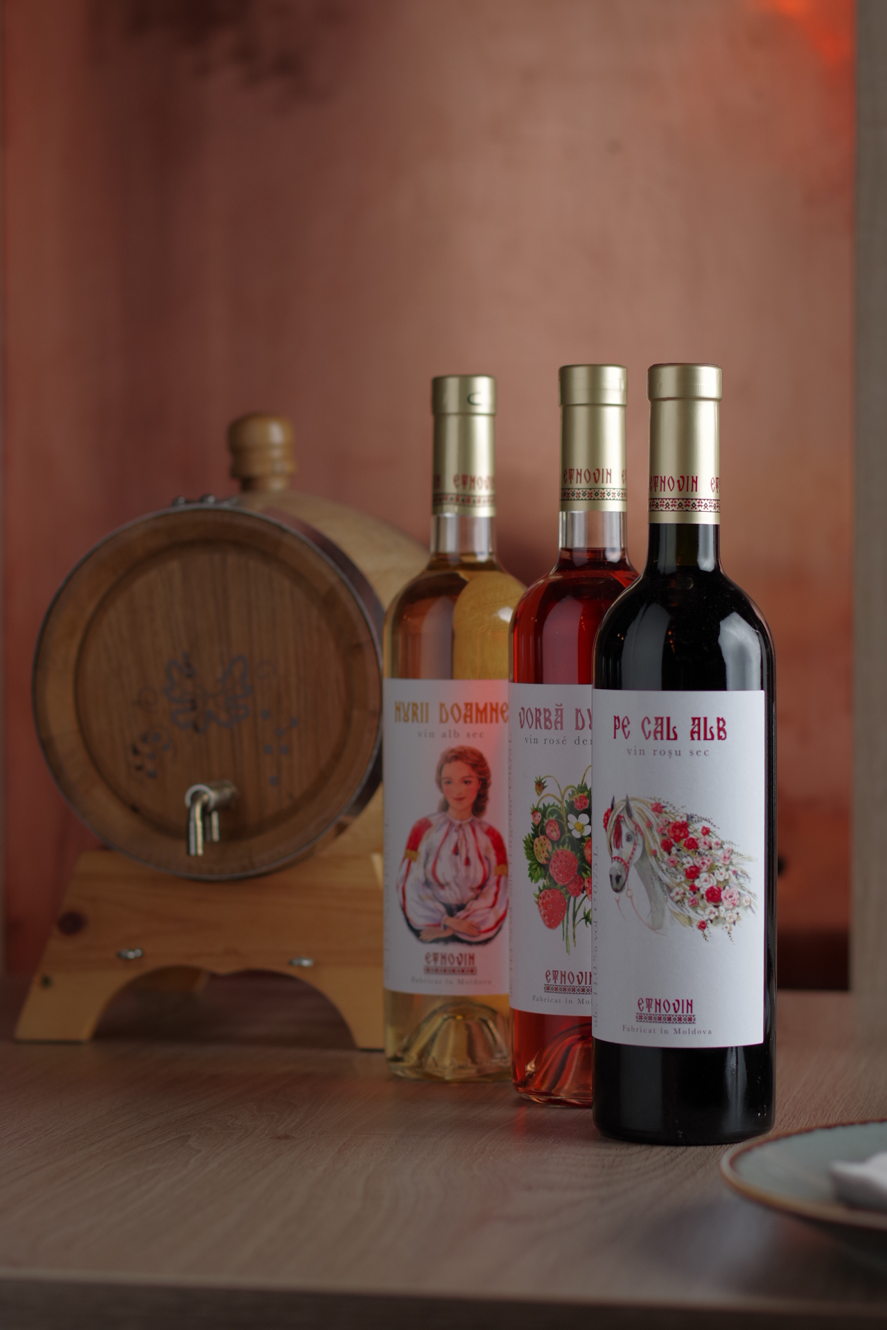 Red, White and Rose Wines by Etnovin in Moldova
