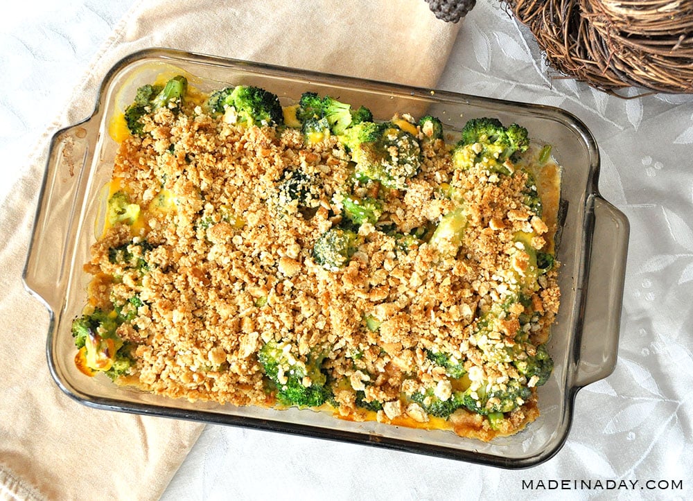 Oh So Good Broccoli And Cheese Casserole Recipe Made In A Day