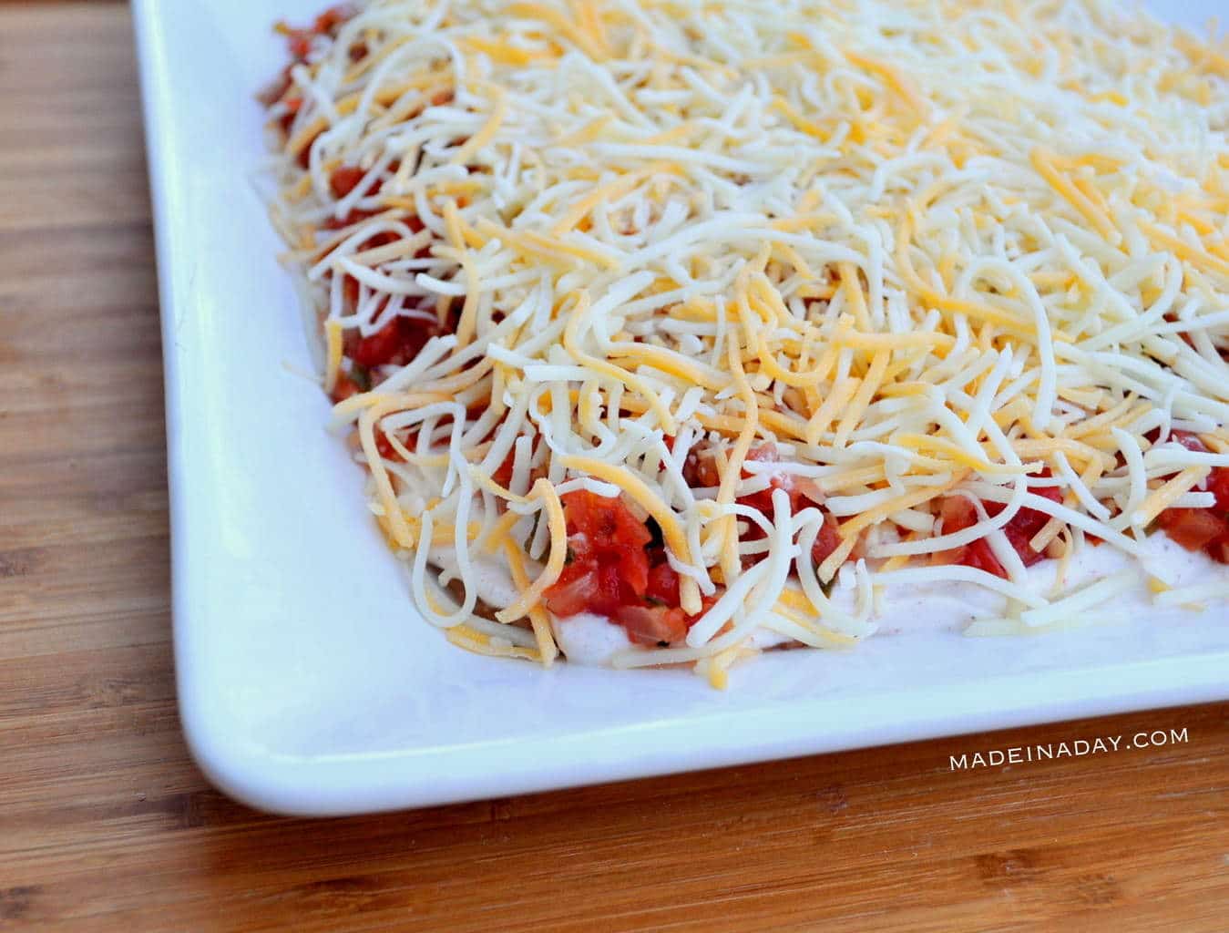 Mexican Refried Bean Dip • Made in a Day