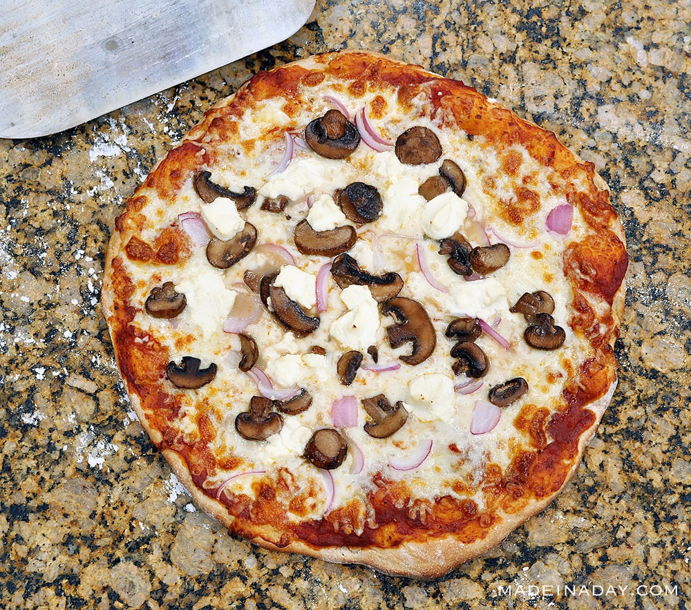 Wood Fired Pizza Kamado Grill Recipe + Tips • Made in a Day