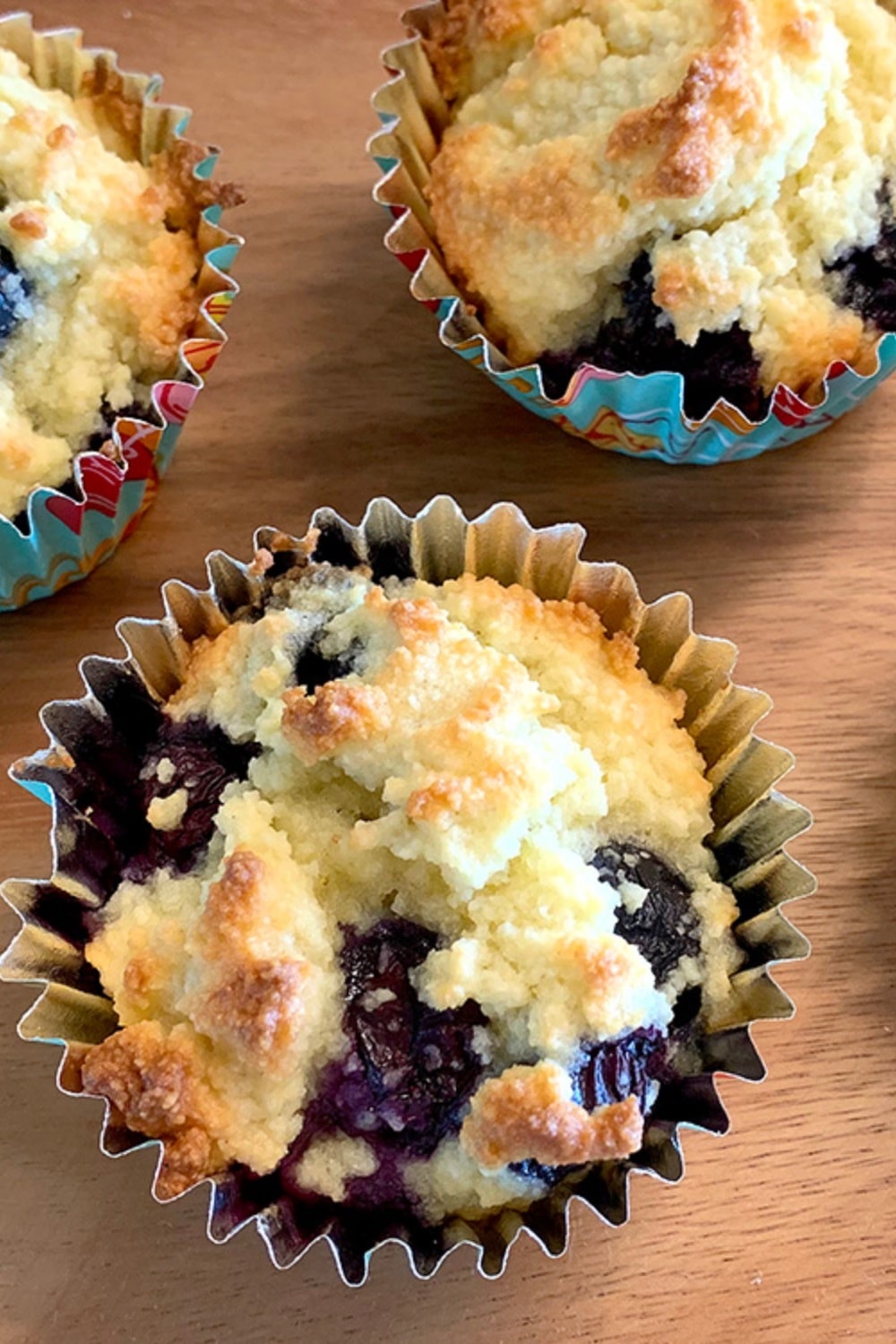 Low Carb Blueberry Muffins