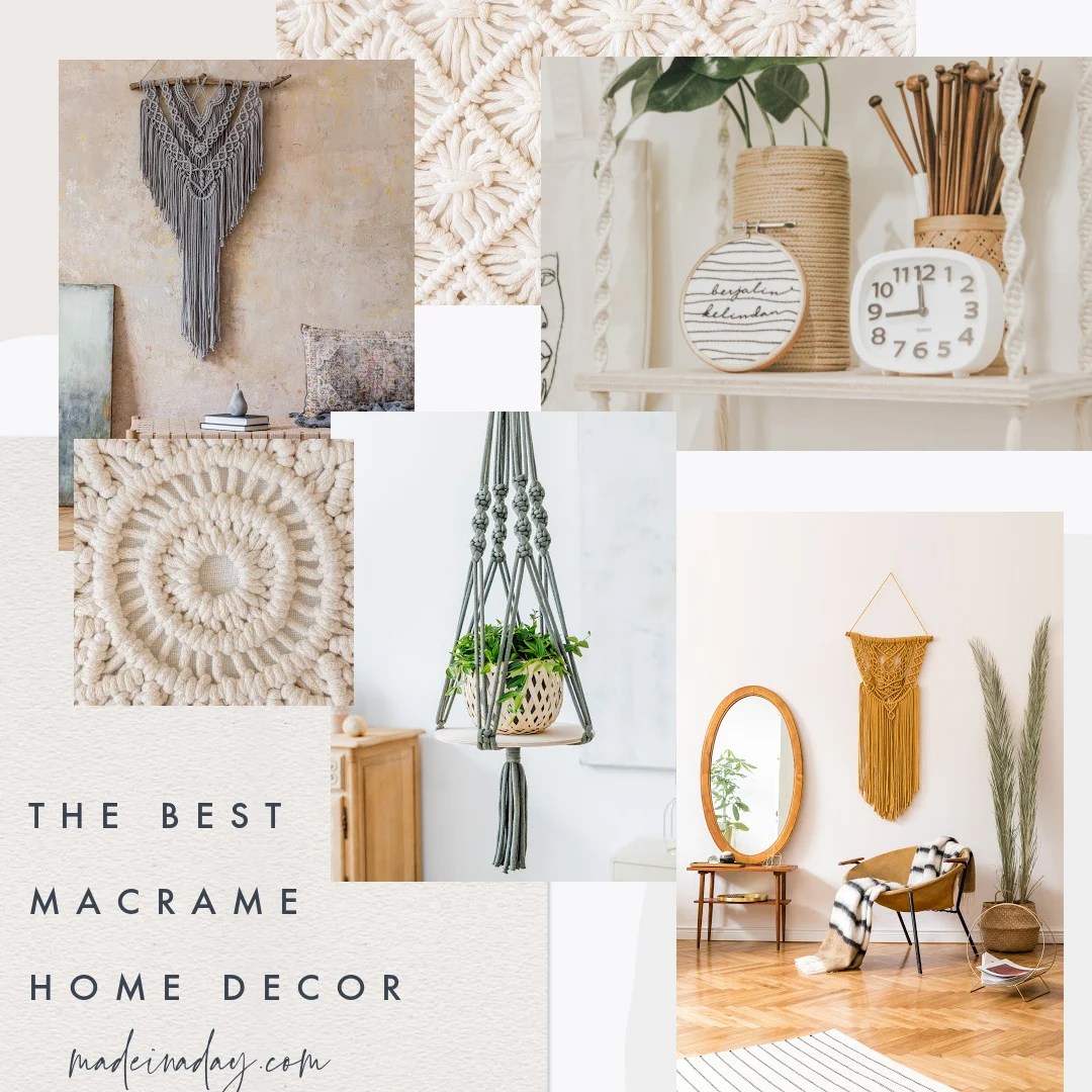 The Best Macrame Home Decor For Every Style Made In A Day