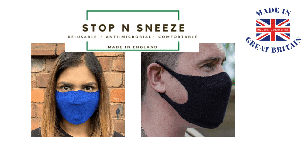 British made Face Masks Coronavirus Face Coverings UK