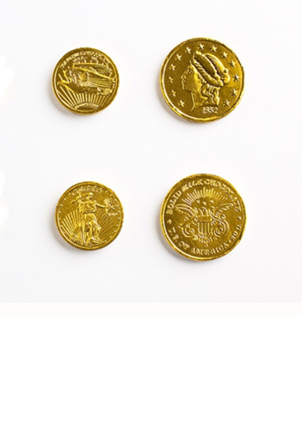ASSORTED GOLD COINS Madelaine Chocolate