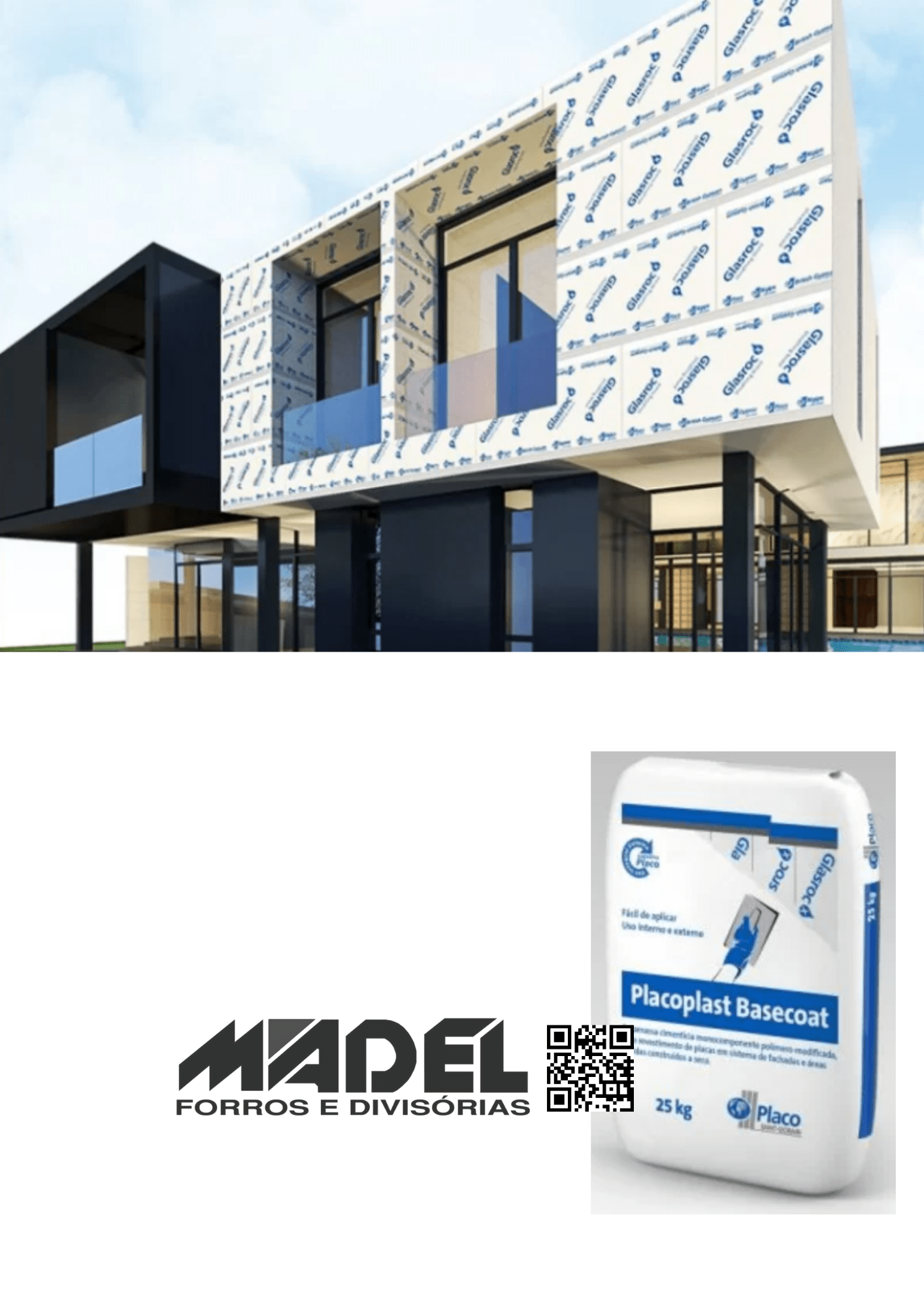 PLACA GLASROC X Madel Forros e Divisórias