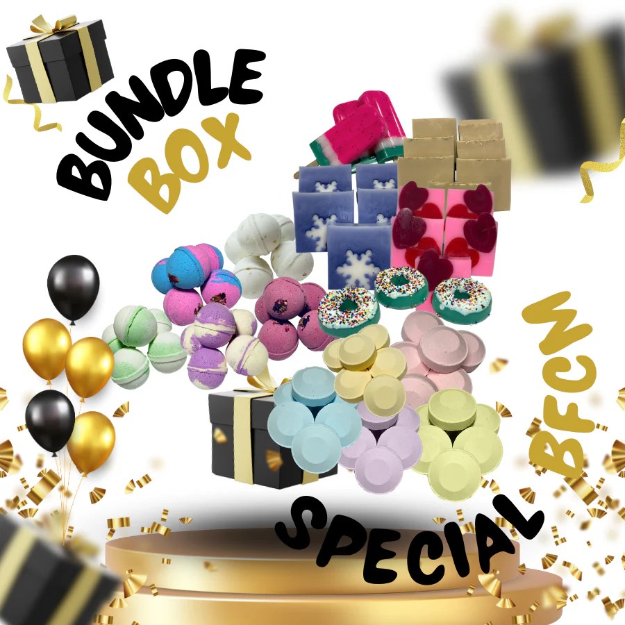 BFCM Bundle Box Bath Bomb Bulk Bath Bombs by Made Natural