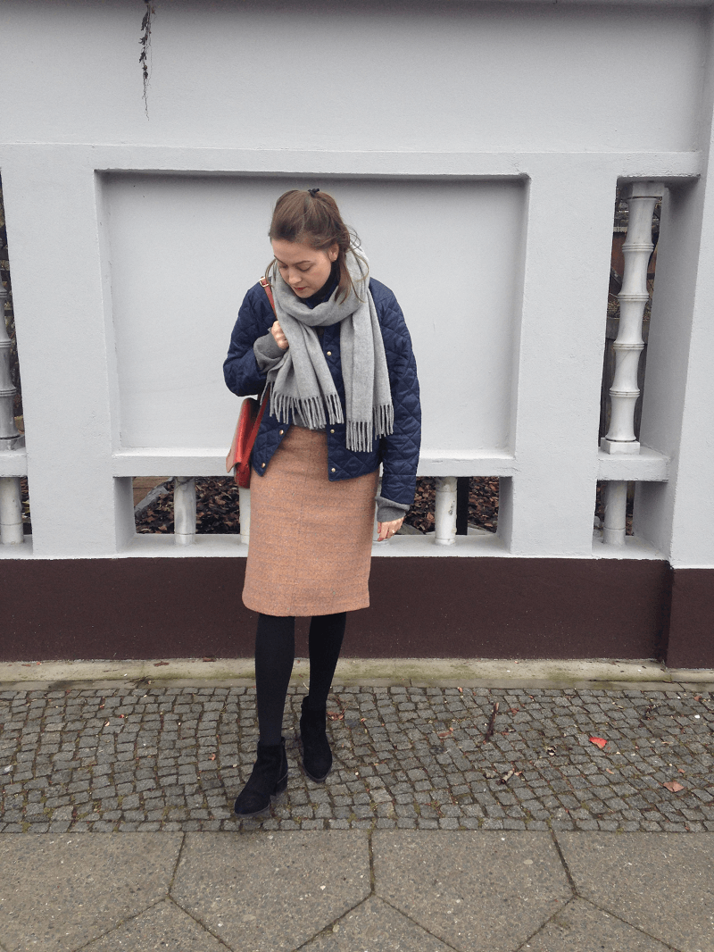 Slow Fashion Outfit // Der vintage Rock mit Streuseln