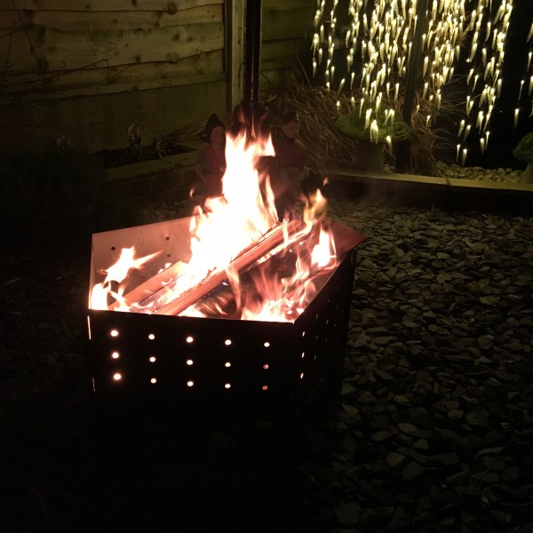 5 Sided Interlocking Fire Pit