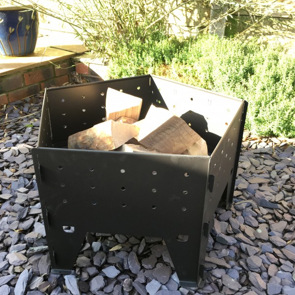 5 Sided Interlocking Fire Pit