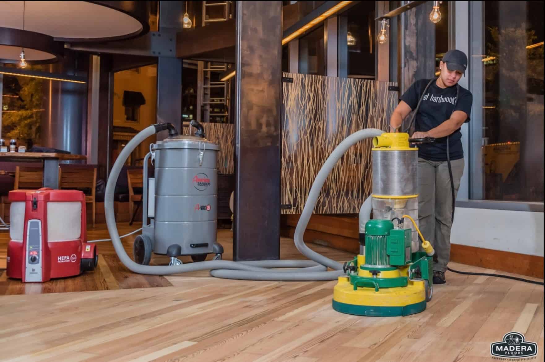 Refinishing Hardwood Floors Dust Containment System
