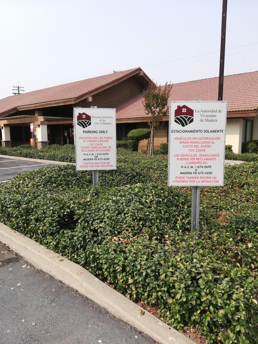 Parking Lot Renovations at Madera Housing Authority Housing Authority
