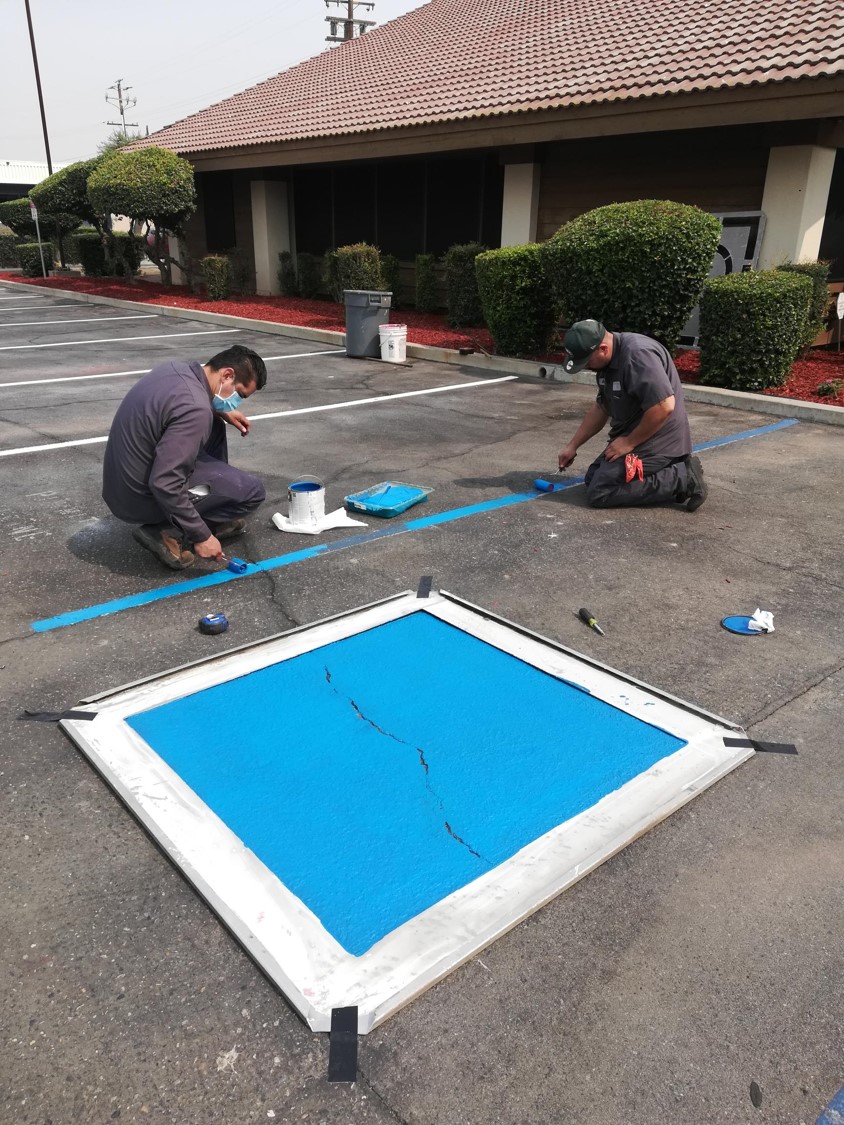 Parking Lot Renovations at Madera Housing Authority Housing Authority